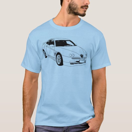 Alfa Romeo GTV Coupe T-Shirt (Voorkant)