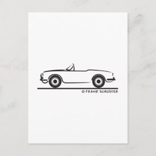 Alfa Romeo Guilietta Spider Briefkaart