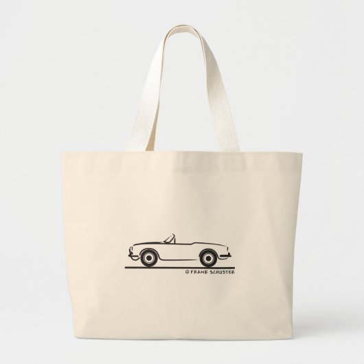 Alfa Romeo Guilietta Spider Grote Tote Bag (Voorkant)