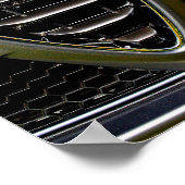 Alfa Romeo klassieke sportwagen Poster (Hoek)