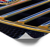 Alfa Romeo Milano klassieke sportwagen Poster (Hoek)