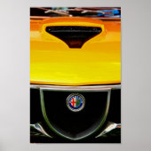 Alfa Romeo Montreal klassieke sportwagen Poster (Voorkant)