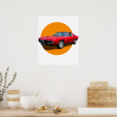 Alfa Romeo Montreal Poster (Keuken)