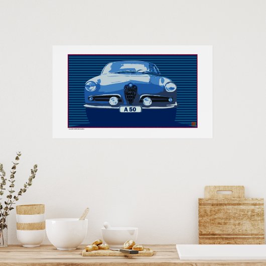 Alfa Romeo-Print Poster (Keuken)
