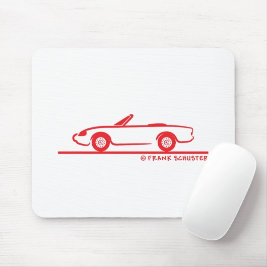 Alfa Romeo Spider Duetto Muismat (Met muis)