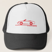 Alfa Romeo Spider Duetto Trucker Pet (Voorkant)
