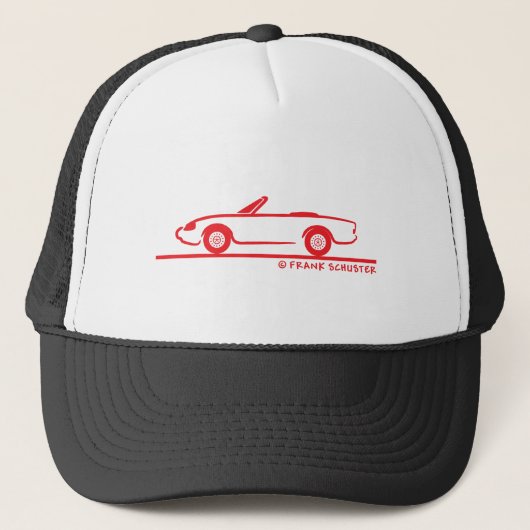 Alfa Romeo Spider Duetto Trucker Pet (Voorkant)