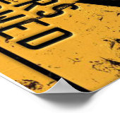 Alfa Romeo Spider Parking only Poster (Hoek)