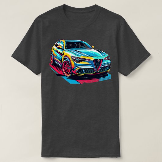 Alfa Romeo Stelvio 1 T-shirt (Design voorkant)