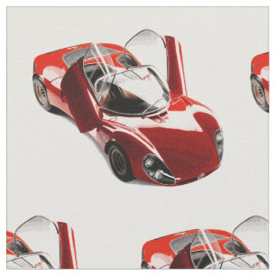 Alfa Romeo Tipo 33 Fabric Stof