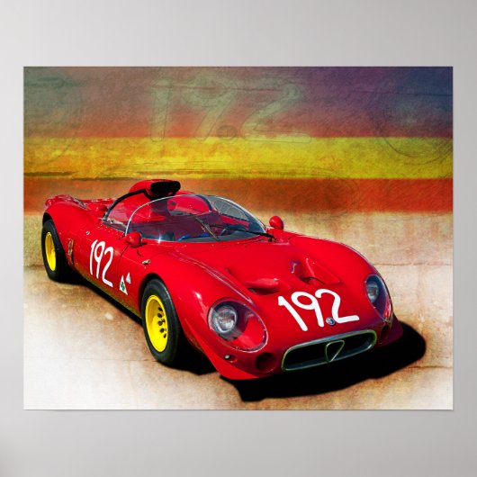 Alfa Romoeo Periscopica Poster (Voorkant)
