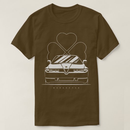 Alfa SZ Zagato T-shirt (Design voorkant)