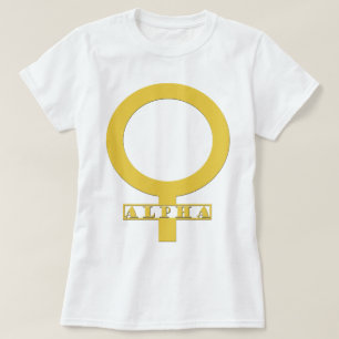 Alfa Vrouw T-shirt