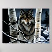 Alfa Wolf Poster (Voorkant)