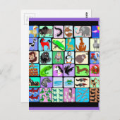 Alfaatdieren Briefkaart (Voorkant / Achterkant)