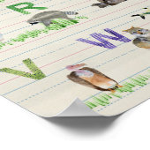 Alfaatdieren Poster (Hoek)