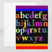 Alfabet (Voorkant / Achterkant)