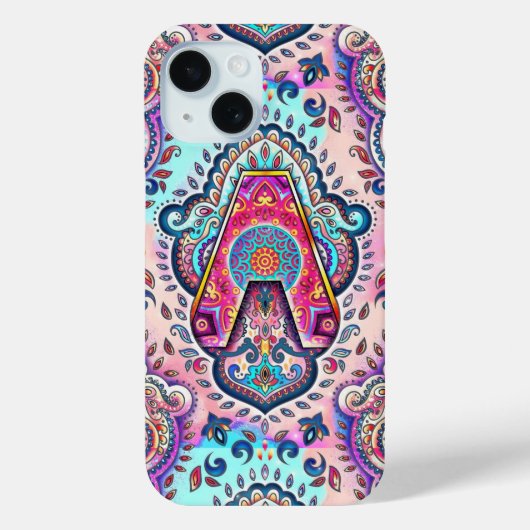 Alfabet A Case-Mate iPhone Case (Achterkant)