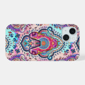 Alfabet A iPhone 15 Case (Achterkant horizontaal)