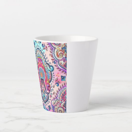 Alfabet A Latte Mok (Voorkant)