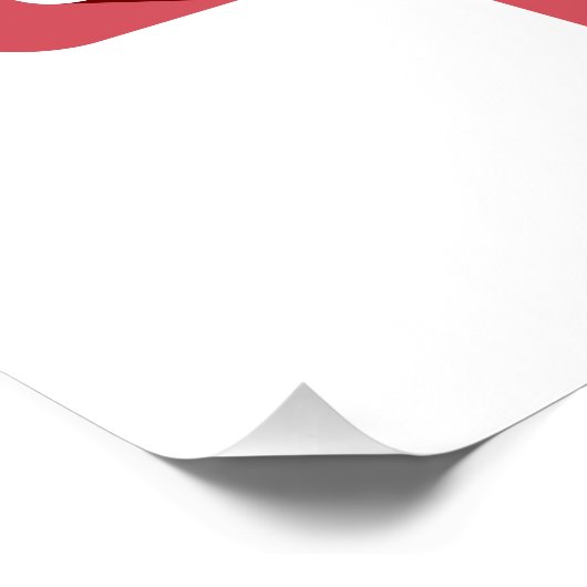 alfabet abc klaslokaal decor Glanzend Poster (Hoek)