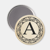 Alfabet Alpha Magneet (Voorkant / Achterkant)