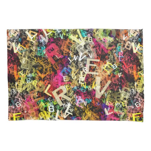 Alfabet Art. 1 Kussensloop (Voorkant)