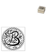 Alfabet B Rubberstempel (Gestempeld)