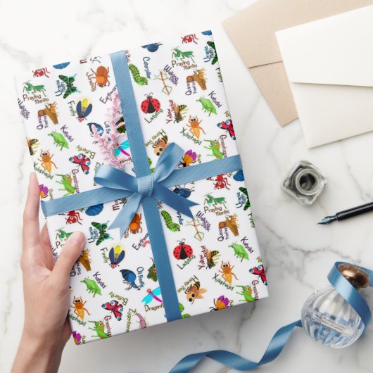Alfabet Beestjes Cadeaupapier (Geschenken)