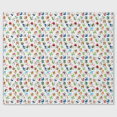 Alfabet Beestjes Cadeaupapier (Vlak)