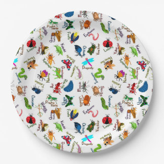 Alfabet Beestjes Papieren Bordje