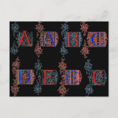 Alfabet Briefkaart (Voorkant)