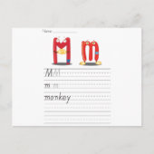 Alfabet Briefkaart (Voorkant)