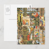  alfabet briefkaart (Voorkant / Achterkant)