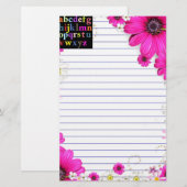 Alfabet Briefpapier (Voorkant / Achterkant)