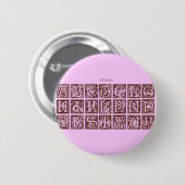 Alfabet Button (Voorkant /achterkant)