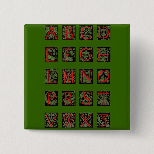 Alfabet Button (Voorkant)