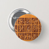Alfabet Button (Voorkant /achterkant)