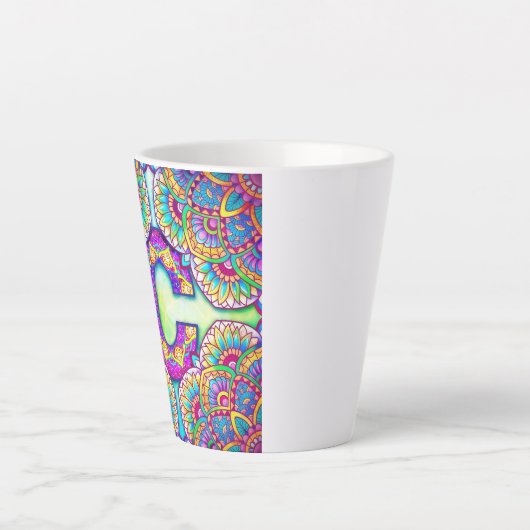 Alfabet C Latte Mok (Voorkant)