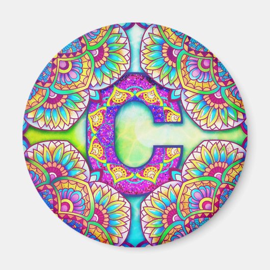 Alfabet C Magneet (Voorkant)