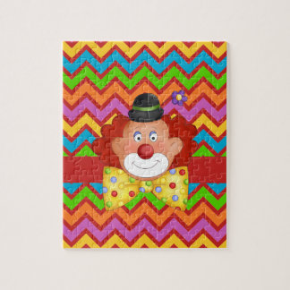 Alfabet C voor clown puzzel met geschenkdoos Legpuzzel