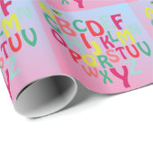 Alfabet Cadeaupapier (Rol Hoek)