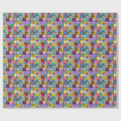 Alfabet Cadeaupapier (Vlak)