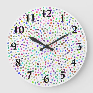 Alfabet Cirkel Grote Klok