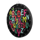 Alfabet Dartbord (Voorkant Rechts)