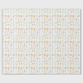 Alfabet Dier ABC Leuke dieren Cadeaupapier (Vlak)