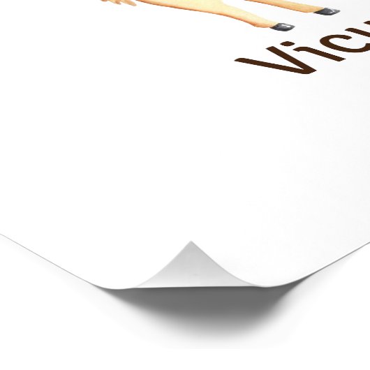 Alfabet Dier ABC Mooie dieren  Foto Afdruk (Hoek)