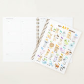 Alfabet Dier ABC Schattige dieren Planner (Display)