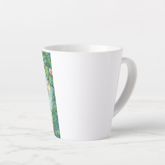 Alfabet E Latte Mok (Rechterhoek)