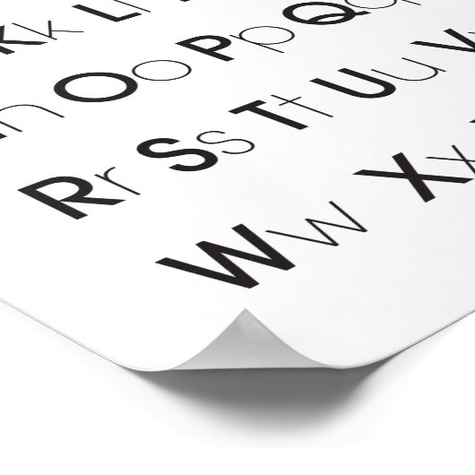 Alfabet Educatief Poster (Hoek)